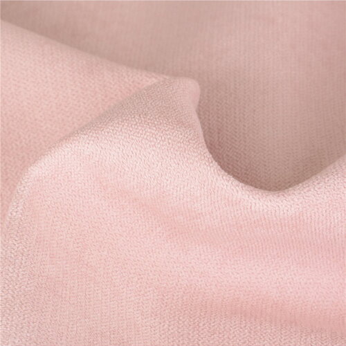 Tissu toundra rose layette 140cm au mètre