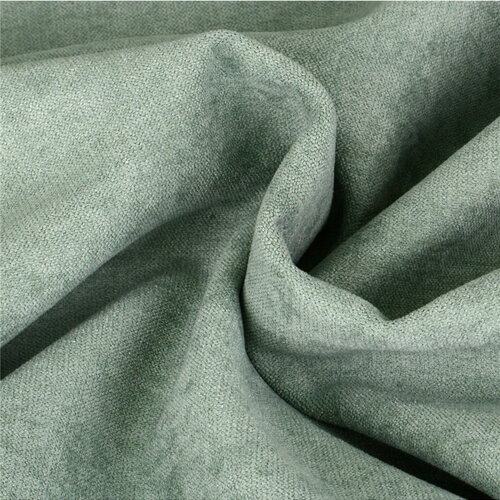 Tissu toundra vert d'eau 140cm au mètre