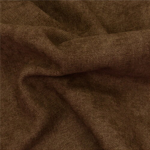 Tissu toundra marron 140cm au mètre
