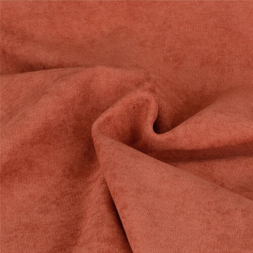 Tissu toundra rouille 140cm au mètre