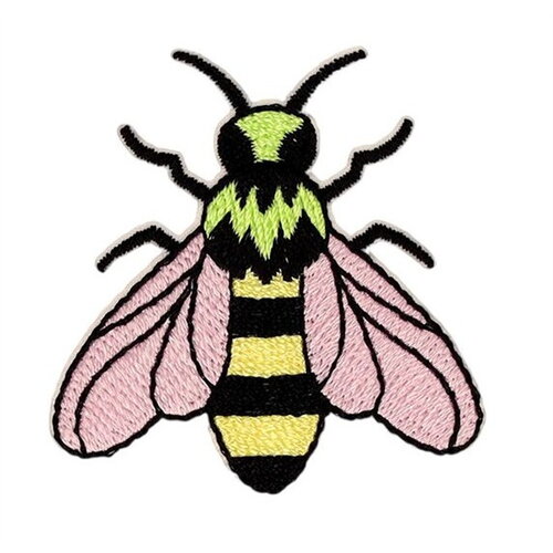 Ecusson insectes abeille 39*40mm
