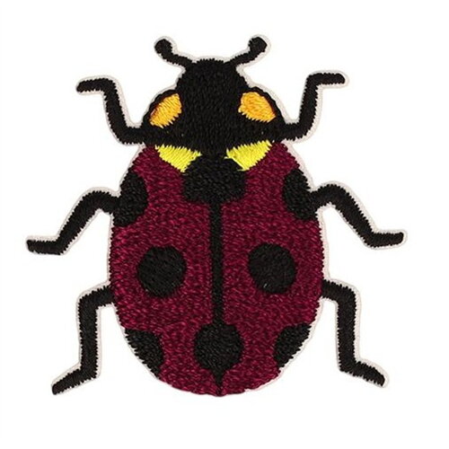 Ecusson insectes coccinelle 37*35mm