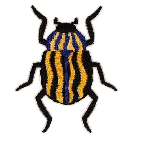 Ecusson insectes scarabée 34*42mm