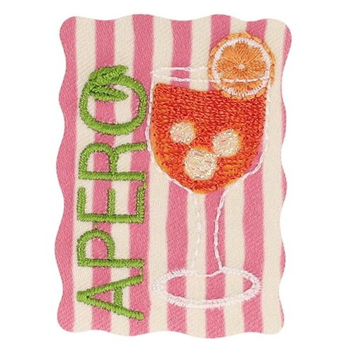 Ecusson été apéro 36*50 mm