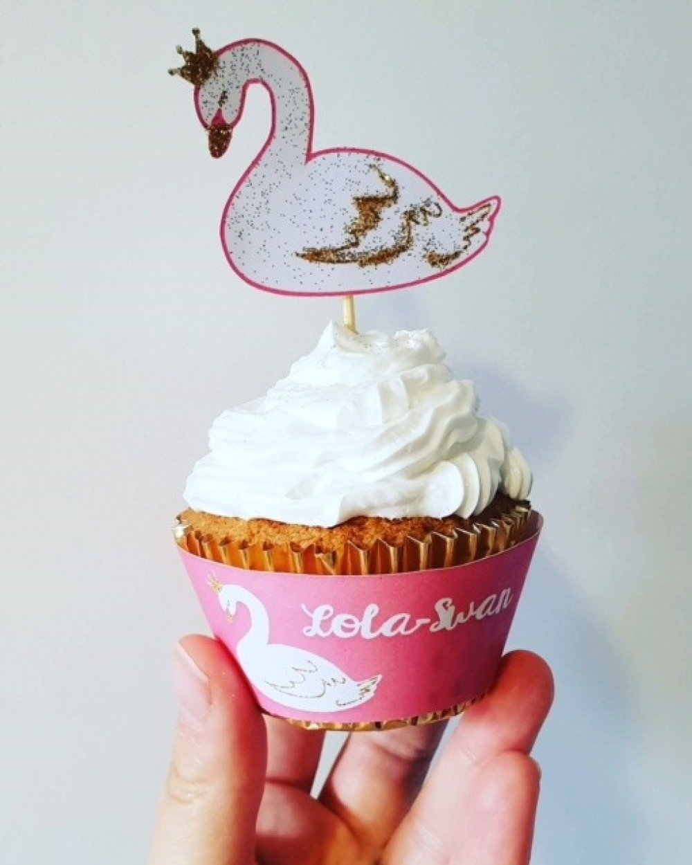 Cake Toppers Cygne Petit Grand Modele Un Grand Marche