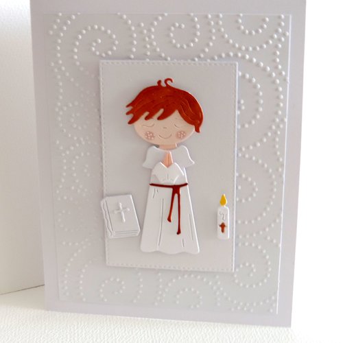 Carte communion garçon