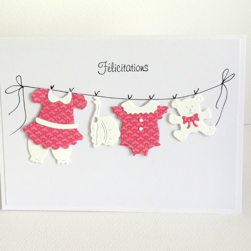 Carte naissance fille
