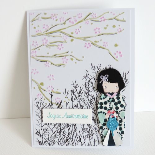 Carte d'anniversaire femme