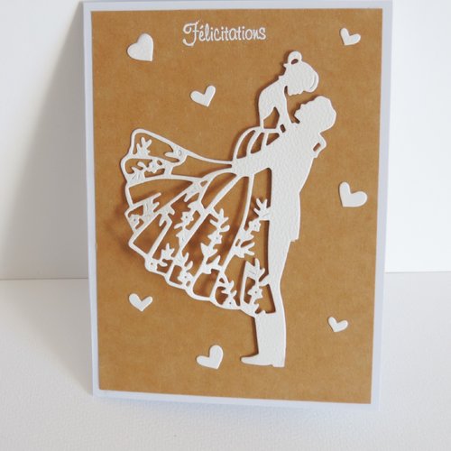 Carte mariage personnalisée