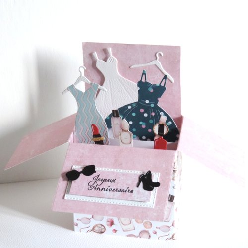 Carte anniversaire femme