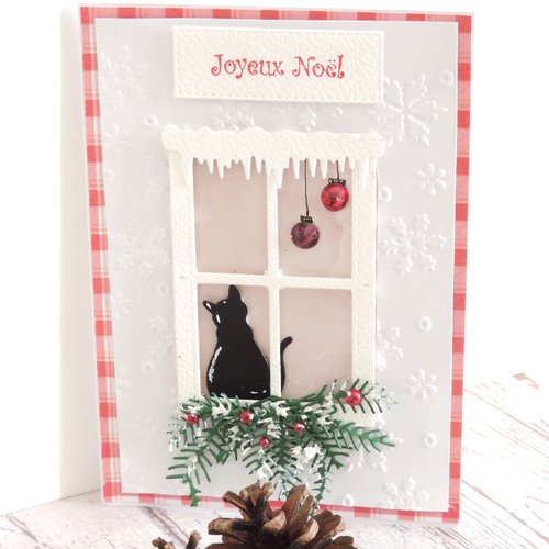 Carte de voeux joyeux noël