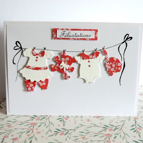 Carte naissance fille