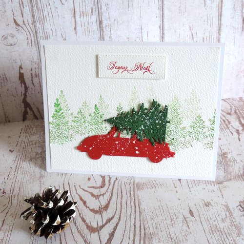 Carte de voeux de noël