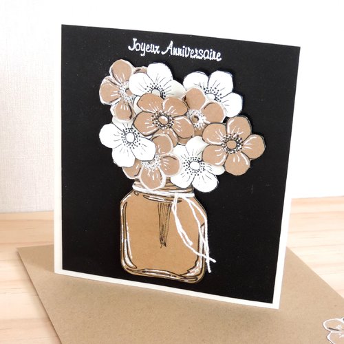 Carte d'anniversaire à offrir.
