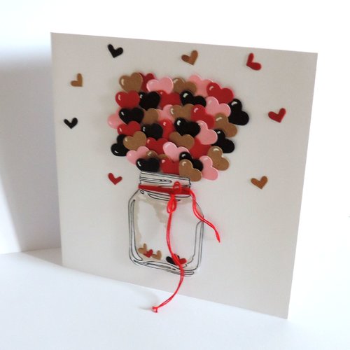 Carte de saint valentin.