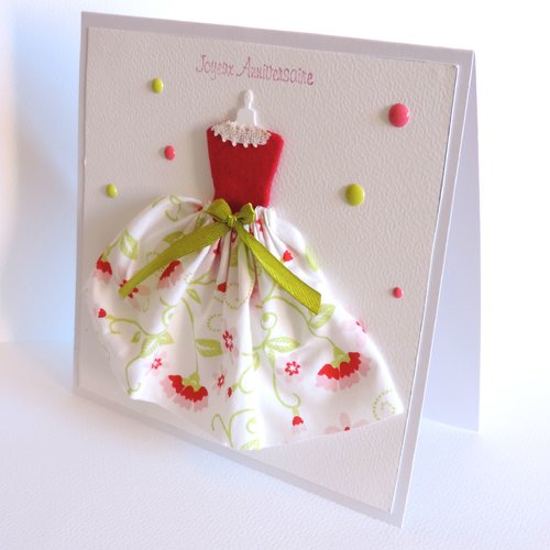 Carte anniversaire femme