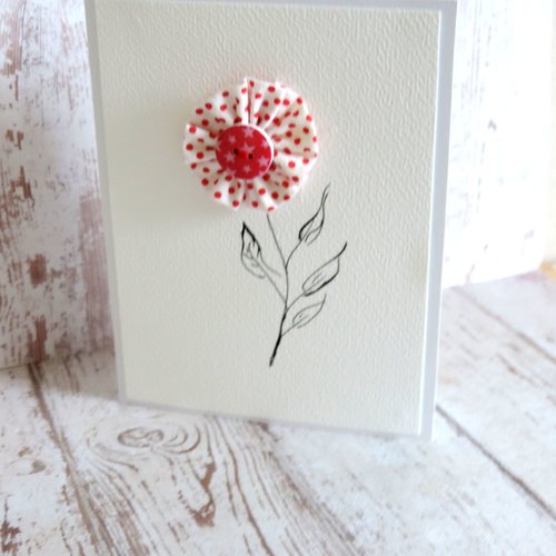 Carte faite main pour toute occasion.