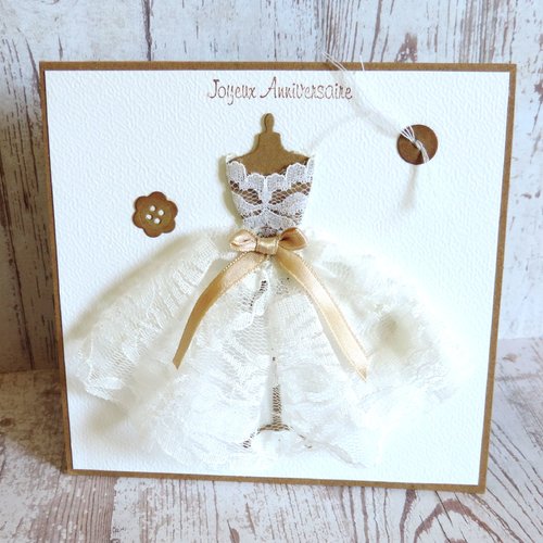 Carte d'anniversaire femme