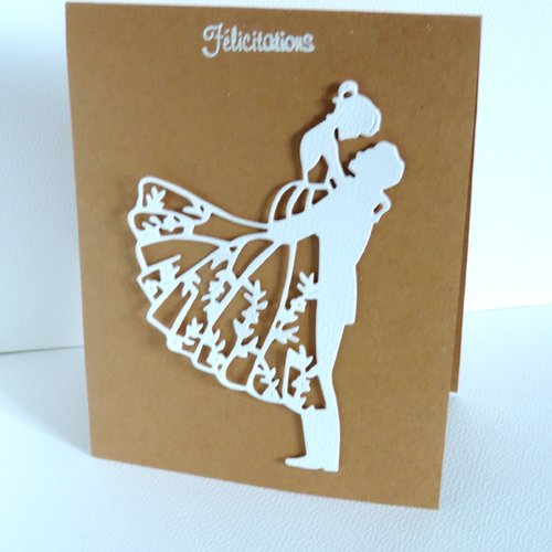 Carte mariage personnalisée