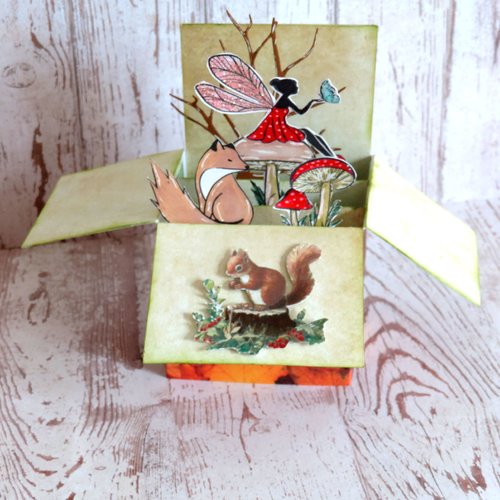 Carte anniversaire popup