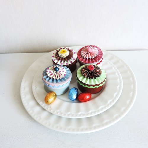 Boîte de pâques à offrir x 4