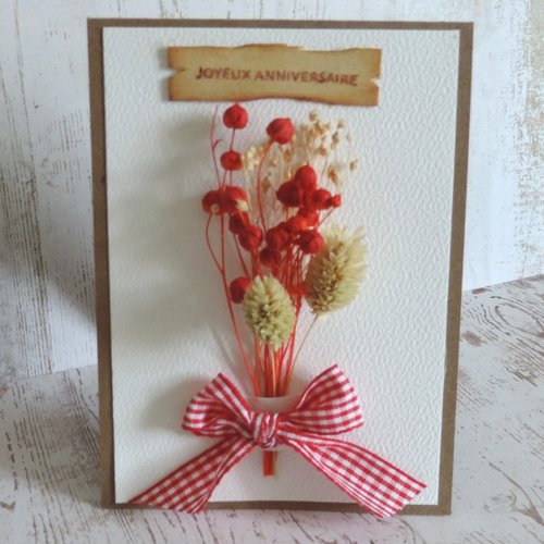 Carte anniversaire femme