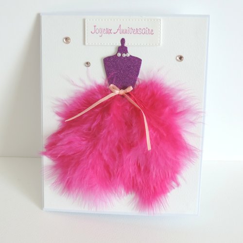 Carte anniversaire danseuse.3d