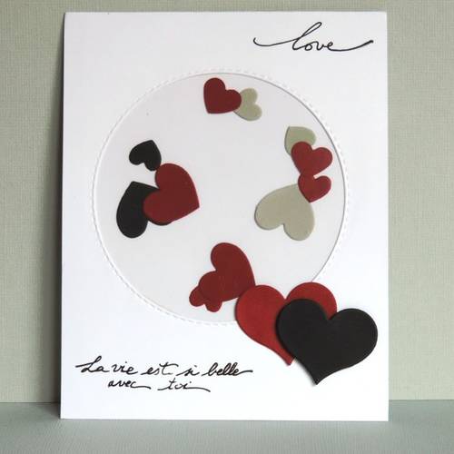 Carte St Valentin Faite Main Un Grand Marche