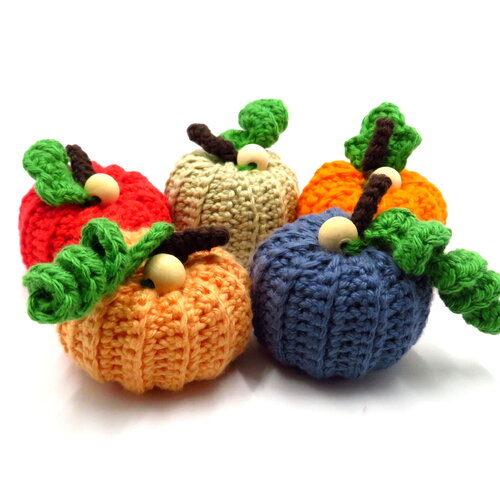 Citrouille au crochet | décoration d'halloween citrouille | décoration automne | diffuseur crochet