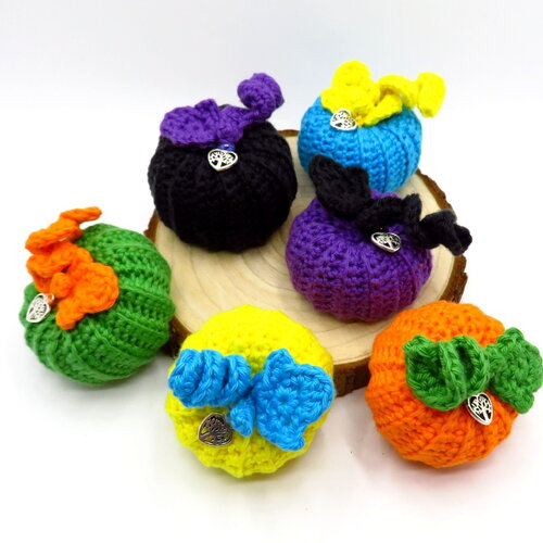 Citrouille d'halloween au crochet | décoration d'halloween citrouille | décoration automne