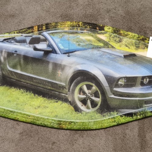 Masque anti-postillon adulte "mustang"