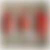 Mug bicolore rouge - drapeau canadien