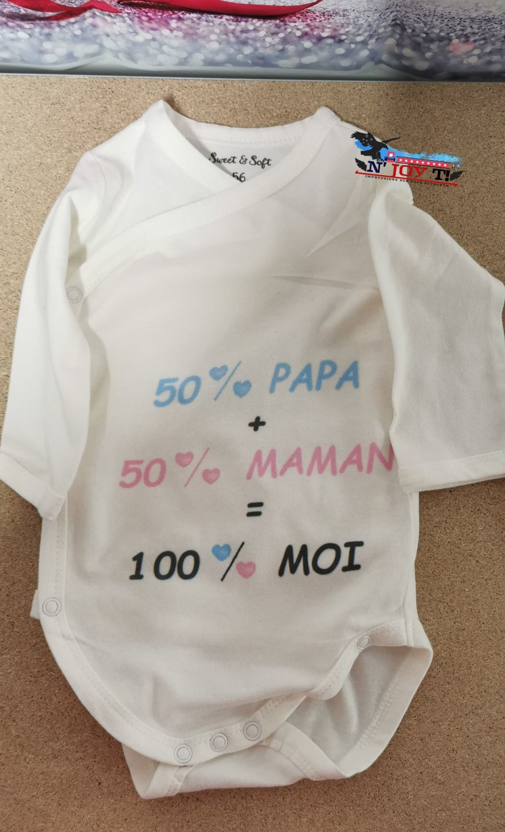 BODY BÉBÉ HUMOUR PAPA 100% COTON – La Maison Des Mamans