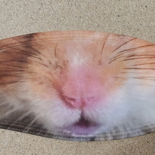 Masque anti-postillon enfant "museau de hamster"