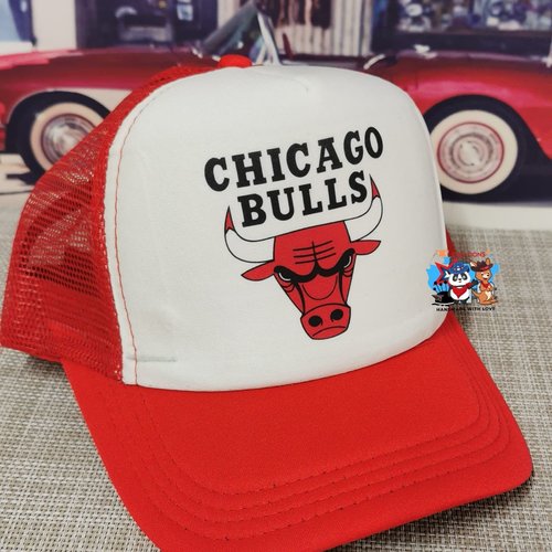 Casquette rouge - chicago bulls