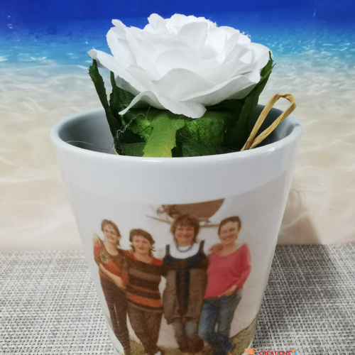 Vase - bonne fête maman avec photo