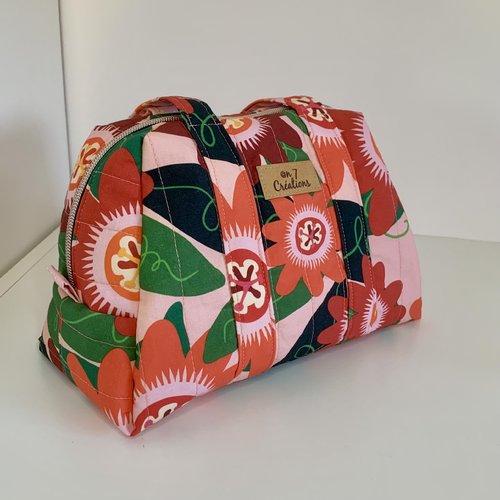 Grande trousse de toilette passiflores