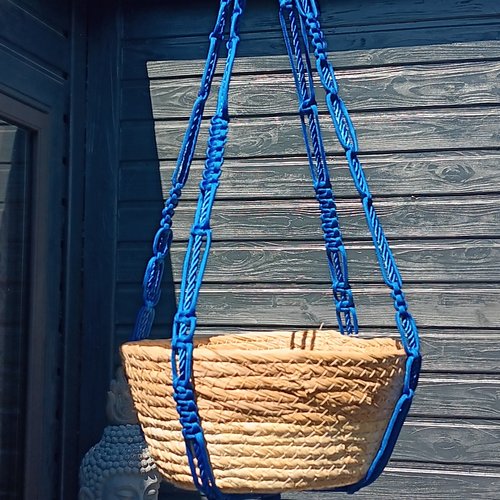 Suspension pour plante en macramé (divers modèles)