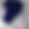 Poncho tricote bleu et blanc femme 15k