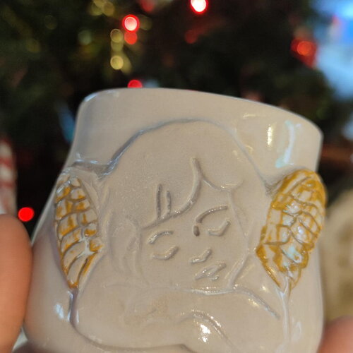 Mug ange avec anse -mug  ange endormi