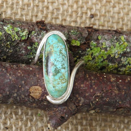 Bague moderne turquoise