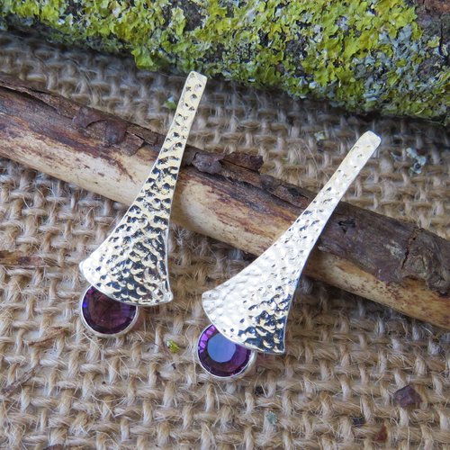 Boucles d'oreilles cristal swarovski