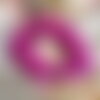 Chouchou - rose – fait main