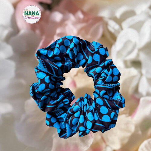 Chouchou wax - ciel – fait main