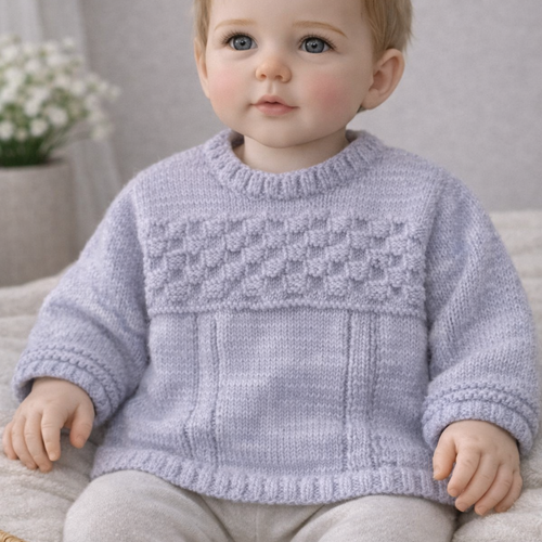 Ensemble brassière et ses chaussons assortie parme