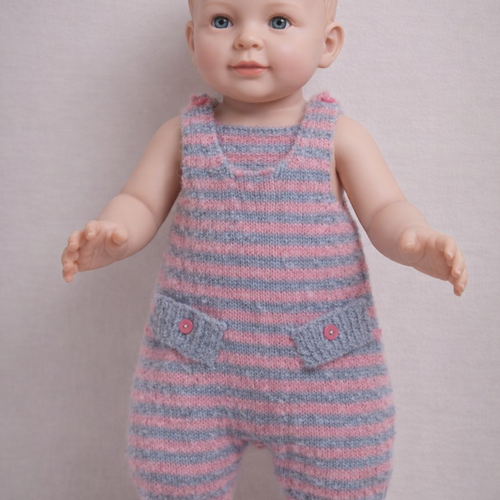 Combi rose et gris clair en 3 mois