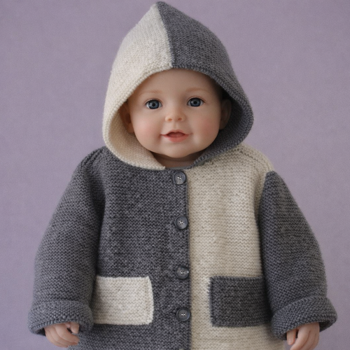 Paletot pour fillette en 2 ans