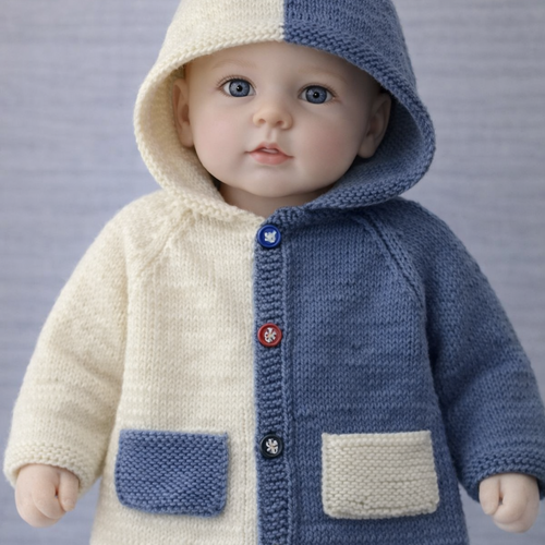 Paletot pour garçonnet en 2 ans.