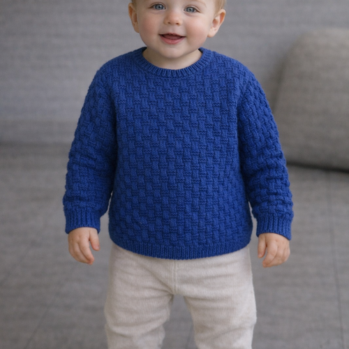 Pull pour enfant portant la taille de 6 ans
