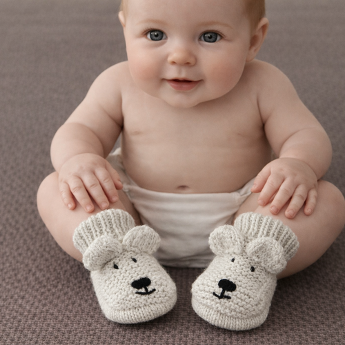 Chaussons ourson taille 3-6  mois